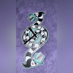 Beetlejuice clock